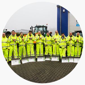 Das Team vom Winterdienst in Niedersachen ist für Sie zur Stelle